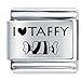 I Heart Taffy & Love Italian Charm Bracelet I Heart Taffy & Love Italian Charm Bracelet