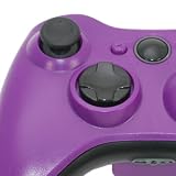 Matte Purple with Black Out Kit - XBOX 360 Controller Shell Kit