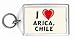I Love Arica, Chile Keychain