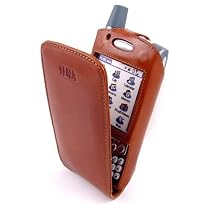 Sena Cases 1213021 Tan Leather Palm Treo 650 Flip Case