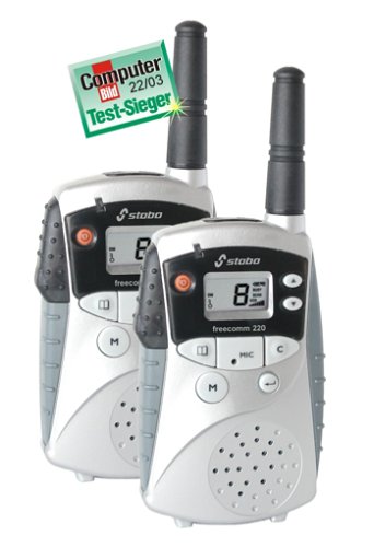 Stabo 20248 - Freecom 220, 2 Funkgeräte + Zubehör