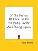 Book Of The Process Of Christ In His Suffering, Dying And Rising Again