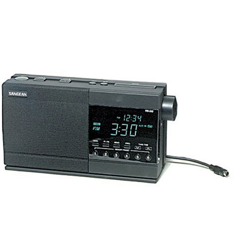Sangean RS-330 Digital AM FM Clock Radio