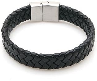 Simple New Design Braided Rope Leather Bracelet for Men Boys