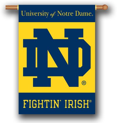 Notre Dame Outside House Banner