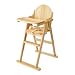 East Coast Natural All Wood Folding Highchair