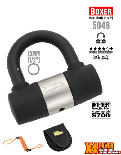 On Guard Boxer Motorcycle Lock Disc Lock