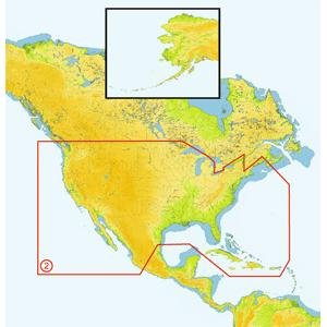 C-MAP NA-M036 SD CARD FORMAT MAX US- NO INLAND LAKES/RIVERS
