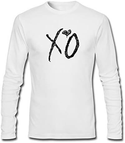Weeknd XO For 2016 Men Printed Long Sleeve Cotton T-shirt