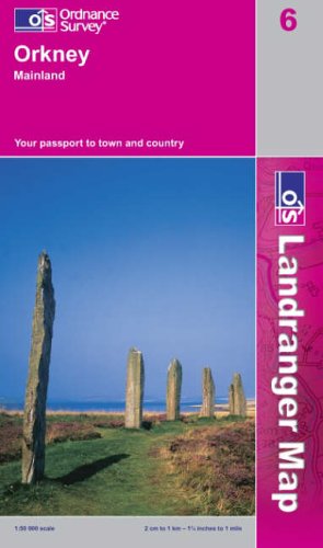 Orkney - Mainland (Landranger Maps) (OS Landranger Map)