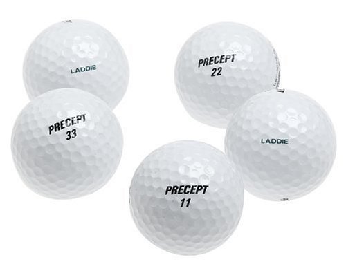 Precept Laddie Recycled Golf Balls, 36 pack