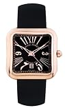 CHASE-DURER OXYGENE NO. 3 ROSE GOLD WATCH BLACK STRAP 275.7BB