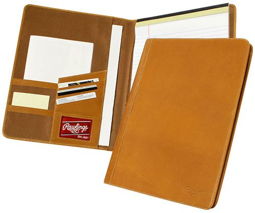 Rawlings Heart of the Hide Padfolio (Tan) On Sale