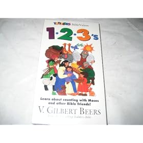 1-2-3's (Toddlers Bible Video) [VHS]