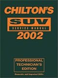SUV Service Manual 1998-2002 (Chilton's Professional Reference Series)