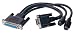 PS2 Cybex Autoview KVM Cable Adapter
