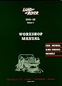 Land Rover Series I Workshop Manual (Official Workshop Manuals)
