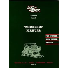 Land Rover Series I Workshop Manual (Official Workshop Manuals)