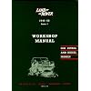 Land Rover Series I Workshop Manual (Official Workshop Manuals)