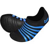 ZemGear Playa Low Junior - Barefoot Minimal Shoes - Black/Aqua