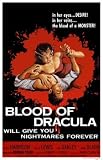 VINTAGE MASTERPRINT POSTER * CLASSIC MOVIES * BLOOD OF DRACULA