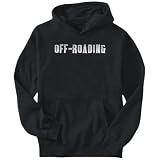 Hoodie Mens Black " Off-Roading / DOPPLER EFFECT " Sports