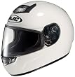 HJC CS-R1 Solid Helmet - Large/White