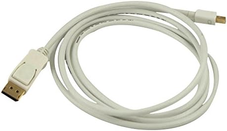 Fullink Gold Plated Mini DisplayPort (Thunderbolt Port Compatible) to DisplayPort Cable 6 Feet