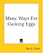 Many Ways For Cooking Eggs