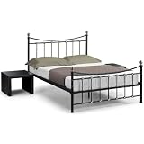 Dunbar Double Black Bed Frame with Azarra Mattress