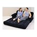MULTIFUNCTIONAL INFLATABLE DOUBLE COUCH / LOUNGER WITH SIDEWINDER AC AIR PUMP