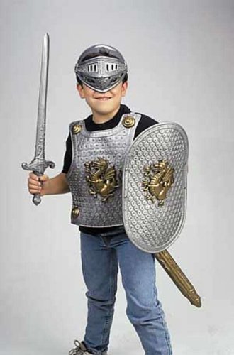 Childrens Toyshop  Toys : Gladiator Set - Silver