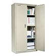 Fireproof Cabinet, 3 Shelves/2 Adjustable 36 x 19-1/32 x 72, Parchment