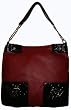 Simply Vera Vera Wang Purse Handbag Tote Red/Black