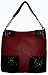 Simply Vera Vera Wang Purse Handbag Tote Red/Black