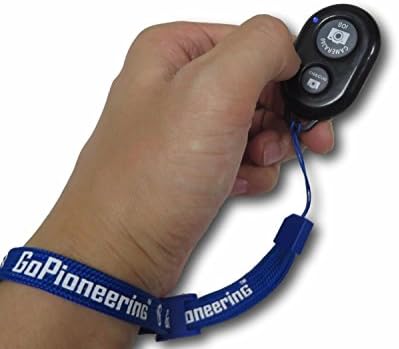 Rechargeable Bluetooth Remote Shutter - Wireless Remote for Smartphones - Suitable for Camera Shutter Release for Photos & Selfies - Compatible - Apple IOS & Android / iPhone / iPad / Samsung Galaxy