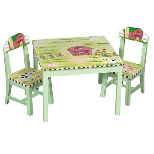 Guidecraft Little Farmhouse Table and Chair Set