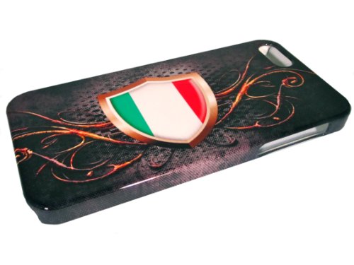 3D Iphone 5 5S Italien Italy Italia Fahne Flag Flagge Cover Case Hülle