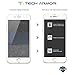 Tech Armor Hybrid Edge to Edge (.2mm) Glass Screen Protector for Apple iPhone 6 Plus /6s Plus [White] [1-Pack]