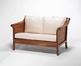 Kitchen & Housewares : Overbury Two Seat Wooden Sofa