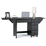 Multi Function Black Finish Desk