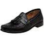 Brass Boot Men's Aldolfo Loafer,Black,12 M