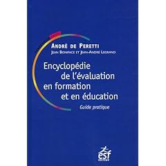 Encyclop�die de l'�valuation en formation et en �ducation