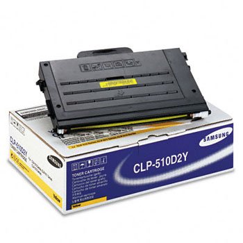 Original Toner für SAMSUNG Laserdrucker CLP510, gelb