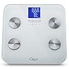 Ozeri Touch 440 lbs Total Body Bath Scale - Measures Weight, Fat, Muscle, Bone & Hydration with Auto Recognition and Infant Tare Technology