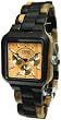 Tense Square Natural Dark Maple Hypoallergentic Watch B7305DM