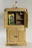 Litterbox Furniture Style F1 : Door Style DOUBLE DOORS : Finish Color DARK : Trim Style Trim Style C