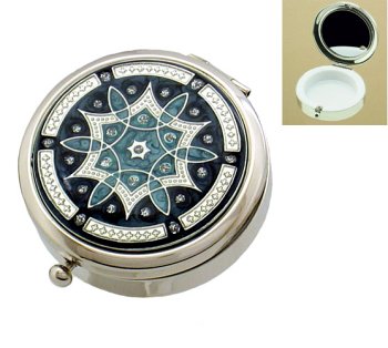Sumetria Blue Pill Box - Medication Aid - 1 Compartment - Other Styles Available