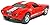 Set of 4: 5" 2006 Ford GT Sport Car 1:36 Scale (Black/Red/White/Yellow)