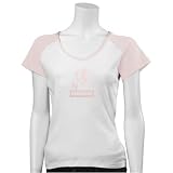 Washington Redskins White Sparkle Queen Raglan T-shirt
